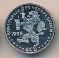 Нидерланды 1 экю 1998 год - Ян, Янс и дети (в конверте с марками)