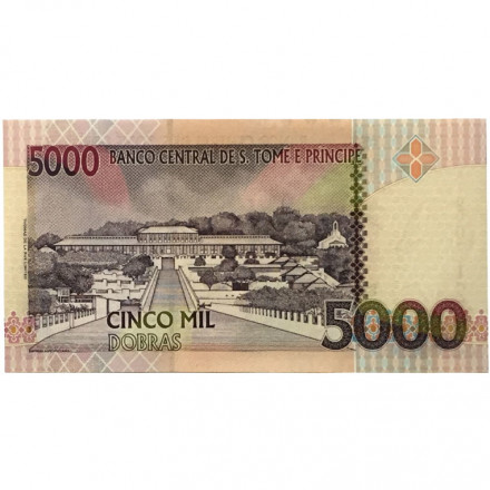 Сан-Томе и Принсипи 5000 добр 1996 год - UNC