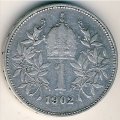 Австрия 1 крона 1902 год