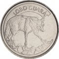 Бразилия 100 крузейро 1994 год - Гривистый волк