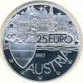 Австрия 25 евро 1997 год
