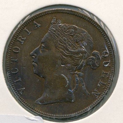 Британский Гондурас 1 цент 1888 год