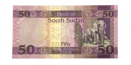 Южный Судан 50 фунтов 2017 год - UNC