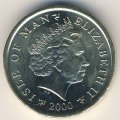 Остров Мэн 1 фунт 2000 год - Колокола Тысячелетия