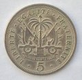 Гаити 5 сантимов 1905 год
