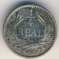 Гватемала 1/4 реала 1894 год