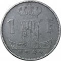Бельгия 1 франк 1944 год