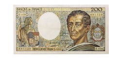 Франция 200 франков 1988 год - UNC