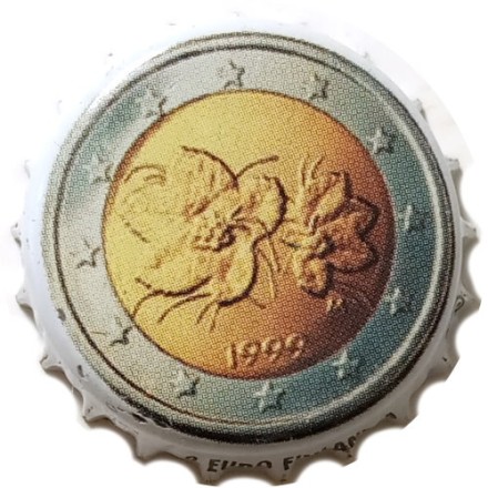 Пробка Италия - 2 Euro Finlandia