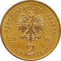 Польша 2 злотых 2005 год - История польского злотого. Парусное судно на 2 злотых 1936 года