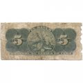 Куба 5 сентаво 1896 год - F