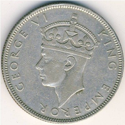 Сейшелы 1 рупия 1939 год