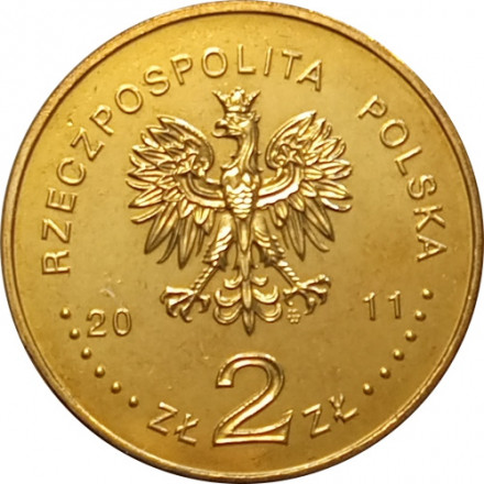 Польша 2 злотых 2011 год - Беатификации Папы Римского Иоанна Павла II
