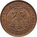 ЮАР 1/4 пенни 1953 год