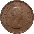 ЮАР 1/4 пенни 1953 год