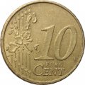Португалия 10 евроцентов 2002 год - Королевская печать