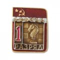 Значок 1 разряд. Шахматы