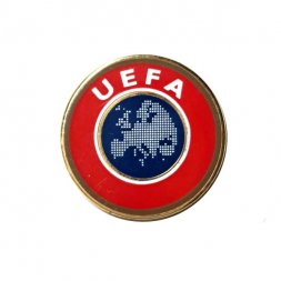 Значок UEFA. УЕФА (Союз европейских футбольных ассоциаций). Футбол