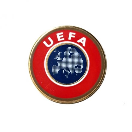 Значок UEFA. УЕФА (Союз европейских футбольных ассоциаций). Футбол