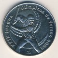 Куба 1 песо 2006 год - Бейсбол
