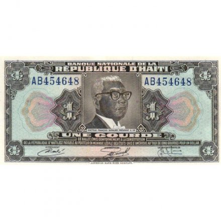 Гаити 1 гурд 1979 год - UNC