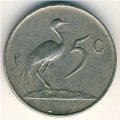 ЮАР 5 центов 1983 год