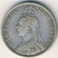 Великобритания 2 шиллинга (1 флорин) 1889 год