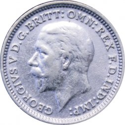 Великобритания 3 пенса 1932 год - Король Георг V