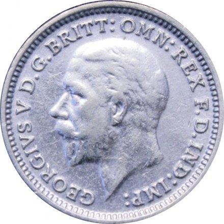 Великобритания 3 пенса 1932 год - Король Георг V