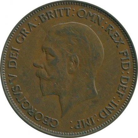 Великобритания 1 пенни 1930 год