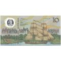 Австралия 10 долларов 1988 год - 200 лет Британского обоснования в Австралии UNC (в буклете)