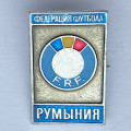 Значок. Федерация Футбола. Румыния