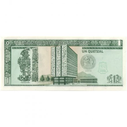 Гватемала 1 кетсаль 1992 год - Генерал Хосе Мария Орельяна UNC