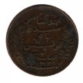 Тунис 5 сантимов 1912 год