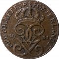Швеция 1 эре 1931 год - Король Густав V