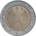 Германия 2 евро 2004 год - Орёл (J)
