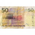 Швеция 50 крон 2008 год - Портрет певицы Дженни Линд - F+