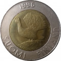Финляндия 10 марок 1996 год - Глухарь