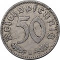 Третий Рейх 50 рейхспфеннигов 1940 год (A)