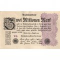 Германия (Веймарская Республика) 2000000 (2 миллиона) марок 1923 год - XF