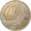 Бермудские острова 1 доллар 2017 год