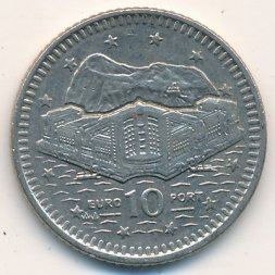 Гибралтар 10 пенсов 1993 год