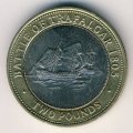 Гибралтар 2 фунта 2005 год