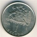 Чили 1 эскудо 1972 год