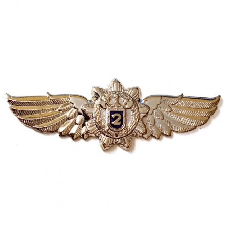Знак Классность ФСО (Федеральная служба охраны) специалист 2 класса (серебристый)