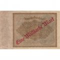 Германия (Веймарская Республика) 1000 марок 1922 год надпечатка 1000000000 (миллиард) марок - VF