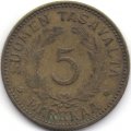 Финляндия 5 марок 1946 год