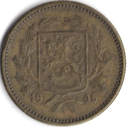 Финляндия 5 марок 1946 год