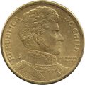 Чили 10 песо 2004 год - Бернардо О’Хиггинс