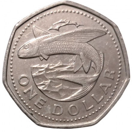 Барбадос 1 доллар 2005 год
